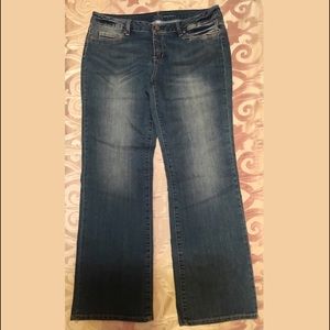 NY&C Soho Curvy bootcut Jeans
